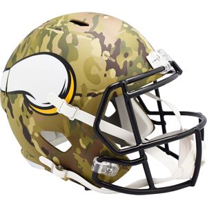 Minnesota Vikings Riddell Camo Alternate Revolution Speed Replica Football Helmet - Unisex - No Color