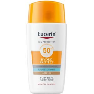 Eucerin Sun Protection Hydro Protect SPF50+ Ultra-Light Fluid Intense Moisturizer 50mL Medium SPF50+ Eucerin Sun Protection Hydro Protect SPF50+ Ultra-Light Fluid Intense Moisturizer 50mL Medium SPF50+