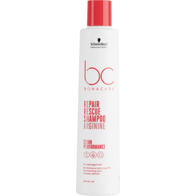 Schwarzkopf BONACURE Clean Performance Repair Rescue Shampoo 250mL Schwarzkopf BONACURE Clean Performance Repair Rescue Shampoo 250mL