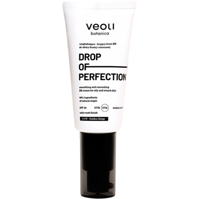 Veoli Botanica Drop of Perfection BB Cream for Oily and Mixed Skin 30mL 3.0 Golden Beige SPF20 Veoli Botanica Drop of Perfection BB Cream for Oily and Mixed Skin 30mL 3.0 Golden Beige SPF20
