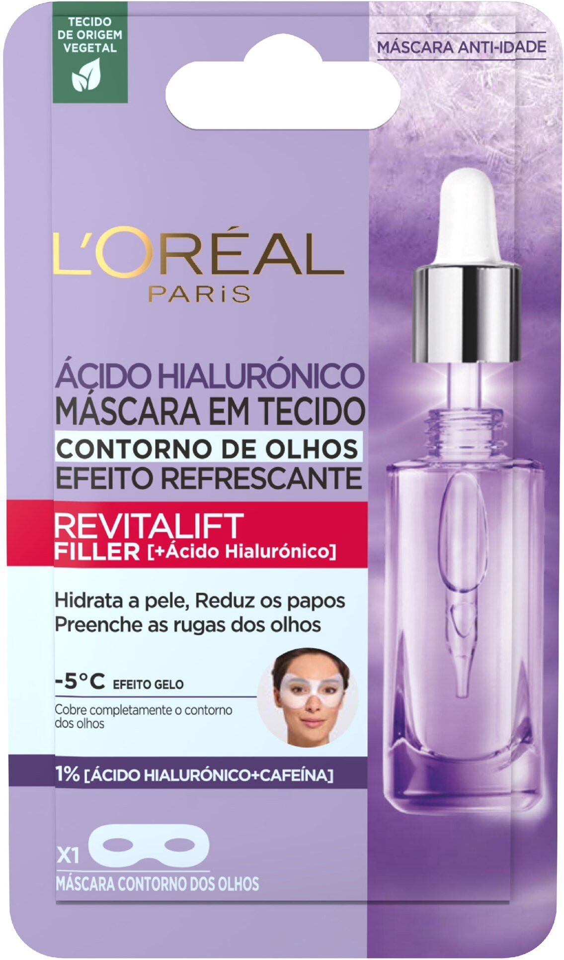 L'Oréal Paris Revitalift Filler Anti-Aging Tissue Eye Mask 11g