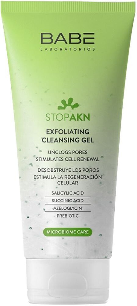 Babé Stop AKN Exfoliating Cleansing Gel Unclogs Pores 200mL