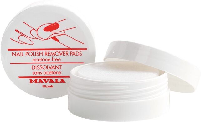 Mavala Nail Polish Remover Pads Acetone Free 30 un.