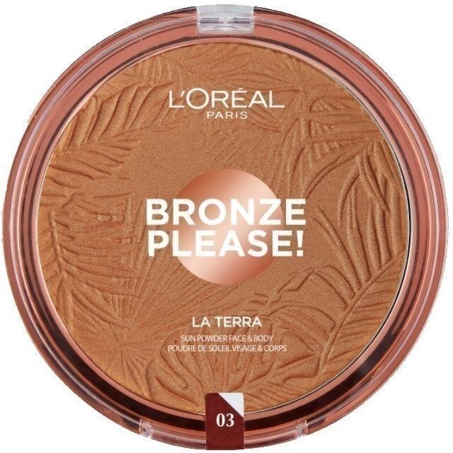 L'Oréal Paris Bronze Please! La Terra Sun Powder Face&body 18g 03