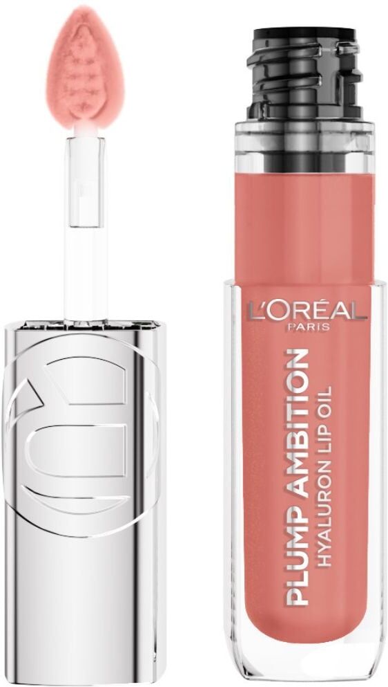 L'Oréal Paris Paradise Plump Ambition Hyaluron Lip Oil Shine Finish 5mL Worth It 601