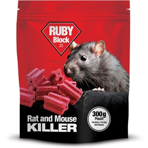 Lodi Ruby Block Rat and Mouse Killer Difenacoum Poison