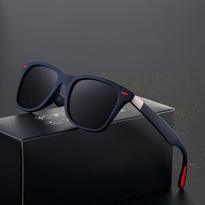 Temu Polarized Sports Sunglasses For Running Cycling Fishing Golf Driving Full Black*2+Black Red*2