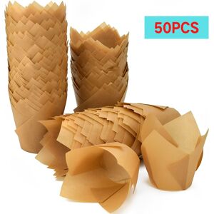 Temu 50pcs Cupcake Liners - Perfect For Parties, Weddings, Birthdays & Christmas! For Commercial For Restaurants/cafes Green 50pcs*5