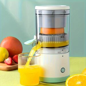 Temu 1pc, Portable Multifunctional Juicer, Automatic Juicing And Separation - Fresh Orange Juice Cup With Usb Charging Kitchen Accessories White 1pc