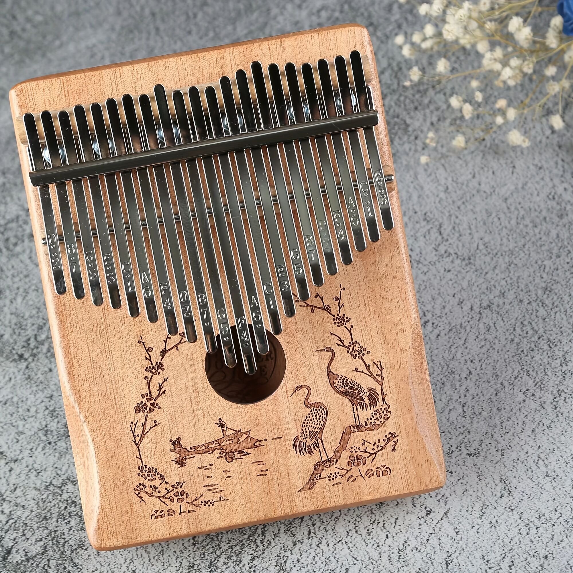 Temu 21-key Kalimba: The Perfect Christmas Gift For Adults, And Beginners!