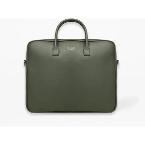 Fenella Smith Foxx Olive Slim Laptop Bag Unisex