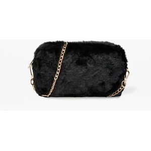 Fenella Smith Black Bobby Furry Bag Unisex