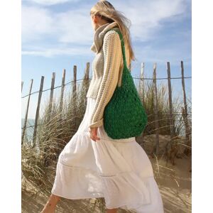 Luca Luna Green Isla Netted Bag Women's London Style Bag Perfect Everyday Shopping Bag Fenella Smith Female
