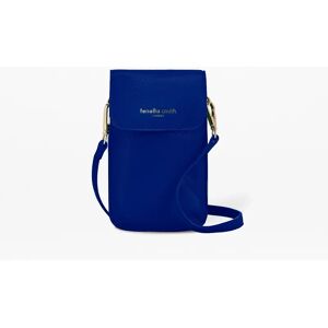 Navy Vegan Leather Zoe Phone Bag Cross Body Phone Bag Perfect For A Large Phone And Other Essential Possessions Fenella Smith Female