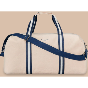 Cream Weekend Holdall Bag Travel Bag With Detachable Sling Strap Fenella Smith Unisex