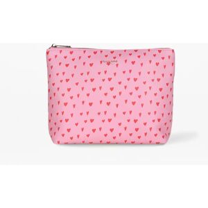 Fenella Smith Recycled Luca lunPink Hearts Washbag Unisex