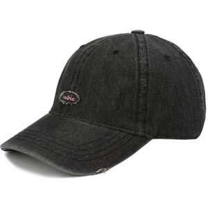 Denim Cubic Cap DimGray UN female