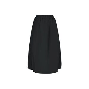 Cubic Elasticated Waist A-line Midi Skirt Black S female