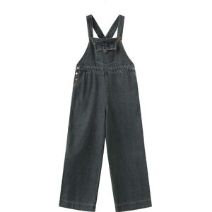 Cubic Denim Overalls Navy S female