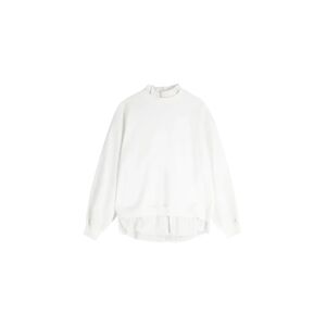 Cubic Oversized Basic Jersey Sweatshirt White S female