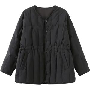 Cubic Short Quilted Down Jacket Black UN female