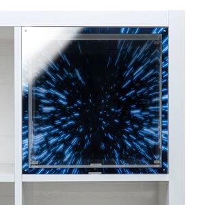 Wicked Brick Printed Window Display Solution for IKEA® KALLAX - Star Wars - Hyperspace / Yes - both front & back plates
