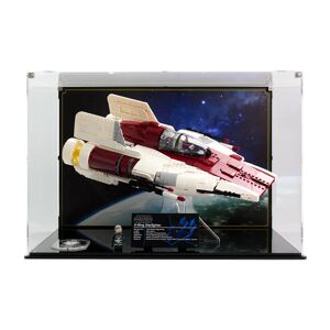 Wicked Brick Display case for LEGO® Star Wars™ UCS A-Wing (75275) - Display case with printed background
