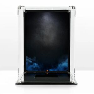 Wicked Brick Display Case for LEGO® Star Wars™ Darth Vader Helmet (75304) - Display Case with Blue Background