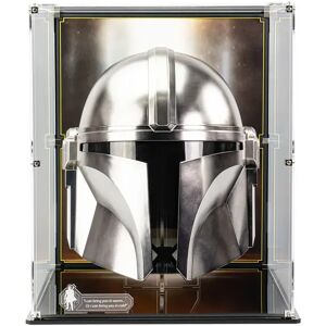 Wicked Brick Display case for Star Wars™ Black Series Mandalorian Helmet - Display case with background design