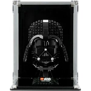 Wicked Brick Display Case for LEGO® Star Wars™ Darth Vader Helmet (75304) - Display Case with Black Back Plate