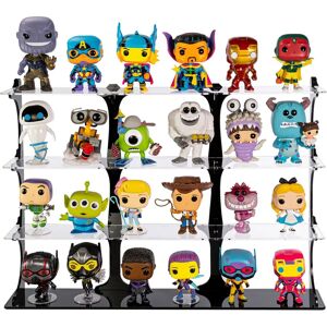 Wicked Brick Desktop display shelf for FUNKO Pop! Vinyl Figures - 6 wide / 4 tier