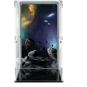 Wicked Brick Standard Display Cases for Hot Toys 1/6th Scale Figure - Case with Space Background 1