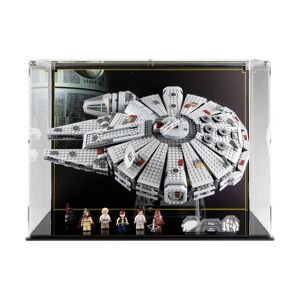 Wicked Brick Display case for LEGO® Star Wars™ Millennium Falcon (7965) - Display Case with Background Sticker