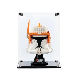 Wicked Brick Display case for LEGO® Star Wars Commander Cody Helmet (75350) - Display case with Clear back panel
