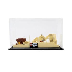 Wicked Brick Display Case for LEGO® Star Wars™ Tatooine Homestead (40451) - Clear Display Case