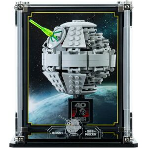 Wicked Brick Display case for LEGO® Death Star II™ (40591) - Display case with background design