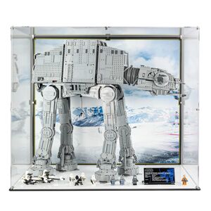 Display Case For LEGO® Star Wars™ UCS AT-AT   Premium LEGO Display Case With Printed Background   Wicked Brick