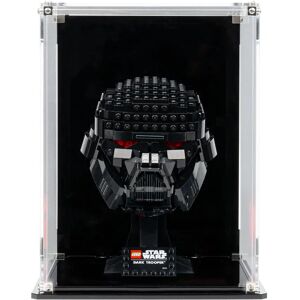 Wicked Brick Display Case for LEGO® Dark Trooper™ Helmet (75343) - Black background