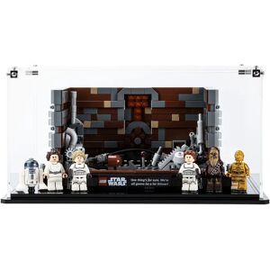 Wicked Brick Display case for LEGO® Star Wars™ Death Star™ Trash Compactor Diorama (75339) - Display case