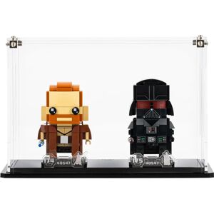 Wicked Brick Display Case for LEGO® Brickheadz Obi-Wan Kenobi™ & Darth Vader™ (40547) - Display case