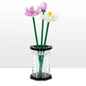 Wicked Brick Large Display Vase for LEGO Flowers - Black - 5