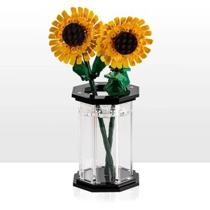 Wicked Brick Large Display Vase for LEGO Flowers - Black - 1