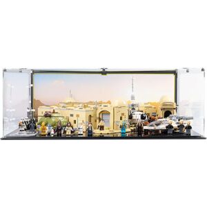 Wicked Brick Display case for LEGO® Star Wars™ Mos Eisley Cantina (75290) - Display case with printed background