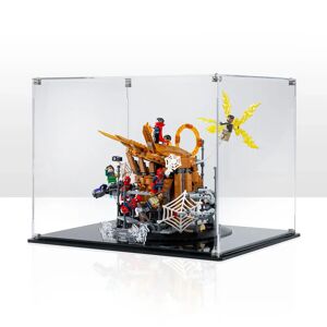 Wicked Brick Clear display case for LEGO® Marvel Spider-Man Final Battle (76261)