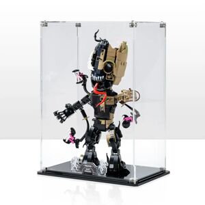 Wicked Brick Clear display case for LEGO® Marvel Venomised Groot (76249)