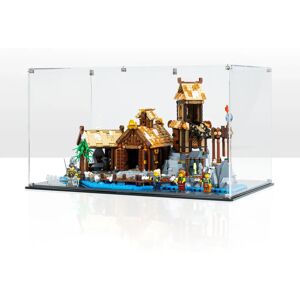 Wicked Brick Clear Display case for LEGO® Ideas: Viking Village (21343)