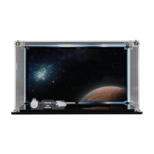 Wicked Brick Horizontal Display Case for LEGO® Star Wars™ Millenium Falcon™ (75375) - UV Printed Background