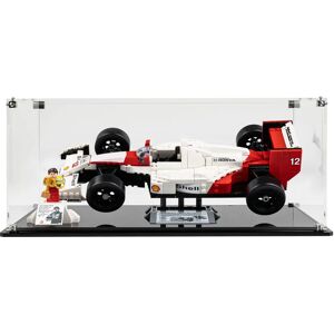 Wicked Brick Display Case for LEGO Icons McLaren MP4/4 & Ayrton Senna - Clear