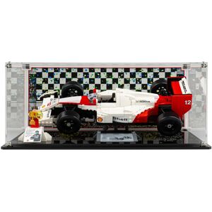 Wicked Brick Display Case for LEGO Icons McLaren MP4/4 & Ayrton Senna - UV Printed