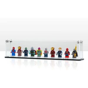 Wicked Brick Single Level Display Cases for LEGO® Minifigures - 10 Minifigures